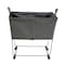 Steele Canvas Basket 4 BU Elevated Truck Grey Vinyl w/Grey Vinyl - 2in Stem Casters 92E4VGRYVGRYM2S - alternate 3